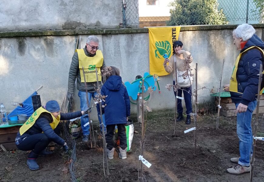 La Festa Dellalbero A Cusano Con I Bambini Della Scuola Elementare